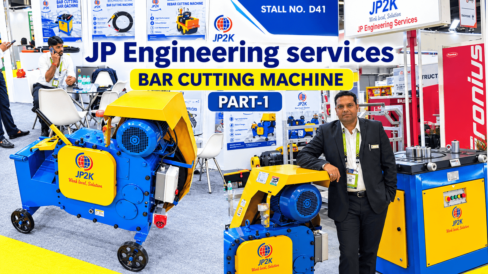 Bar Cutting Machine | JP2K – Reliable Construction Equipment